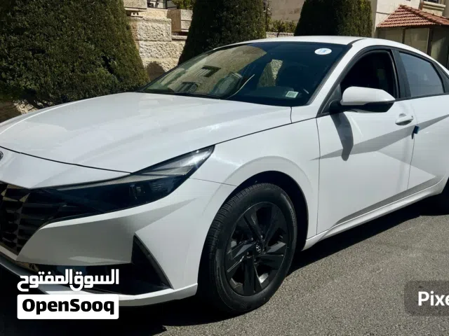 هيونداي افانتي هايبرد Hybrid 2021 فل عدا فتحة فحص كامل جمرك جديد بسعر مميز