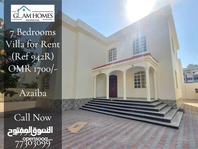 7 Bedrooms Villa for Rent in Azaiba REF:942R