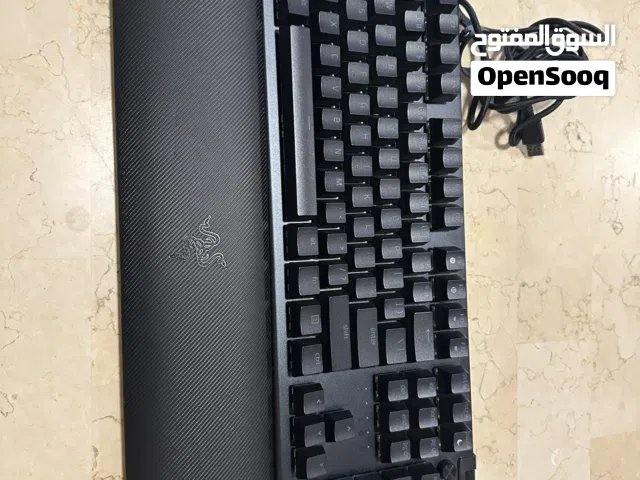 Razer Blackwidow V4 mechanical gaming keyboard.