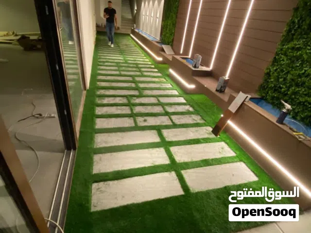 عشب صناعي وجدري