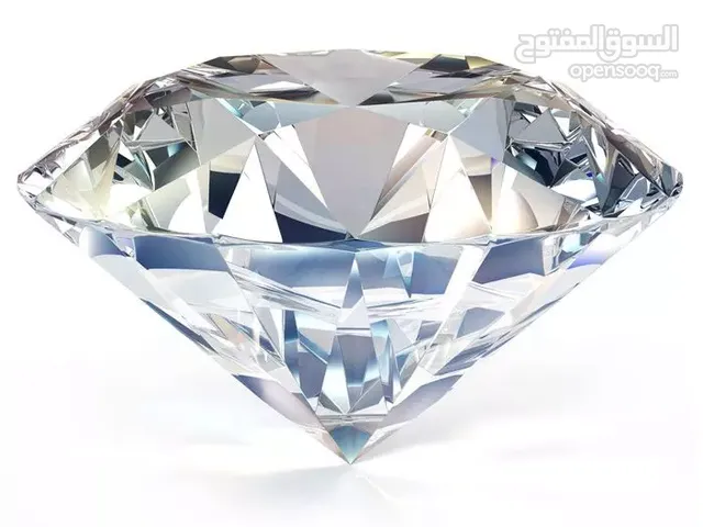 حجر الماس ابيض اصلية 1.1ق تحفة