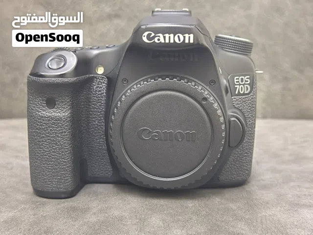 كاميرا EOS 70D مع ثلاث عدسات