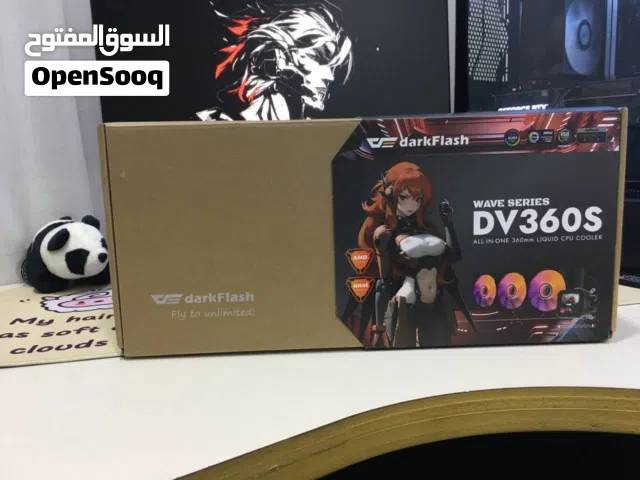 مبرد مائي pc يحتوي على شاشة حجم