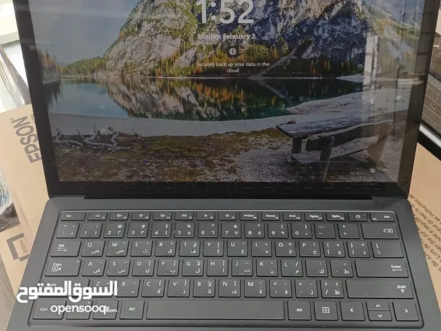 ميكروسوفت لابتوب core i7 الجيل العاشر بحالة الزيرو مع الكرتون