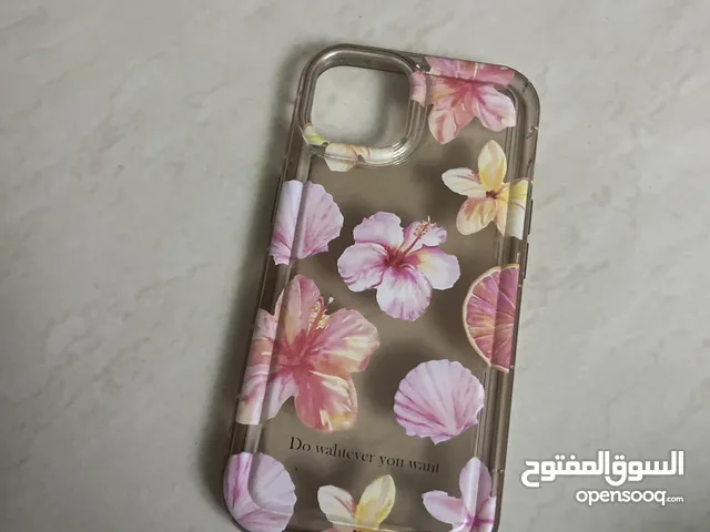 كفر ايفون 13 شفاف بالاضافة للورود
