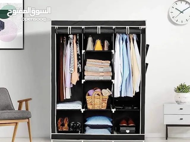 خزانة القماش مثالية لتخزين الملابس أو أشياء أخرى هذا خيار رائع لغرفة الطفل
