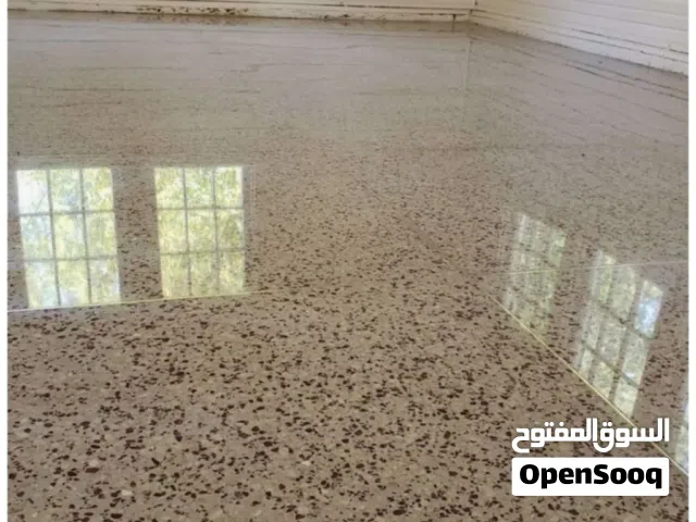 جلي وتلميع الرخام البلاط المزاييك والصبه الاسمنتيه والبازلت السيراميك الباركيه