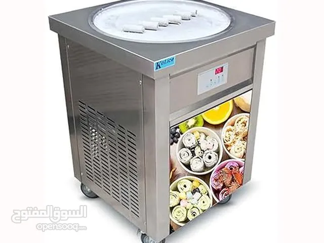 Rolled, Flat Pan, Fried, Ice Cream Machine