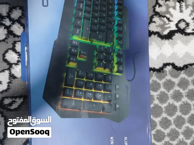 كيبورد Exodus 450 RGB جديد بالكرتونة – إضاءة جامدة وسعر لقطـة