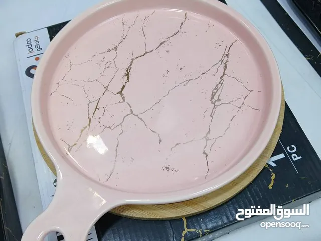 Assiette Rond + Support Rose