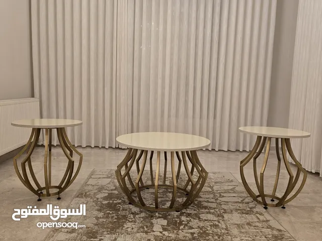 طاولات 3 مكون من وحدة وسط 2 جانبيات