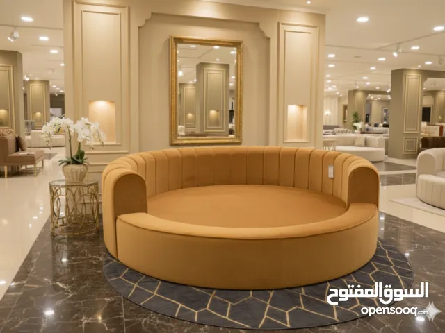 سرير كابوتونيه مودرن تصميم دائري ملكي فخامة الفنادق في منزلك تصنيع حسب الطلب من المصنع مباشرة