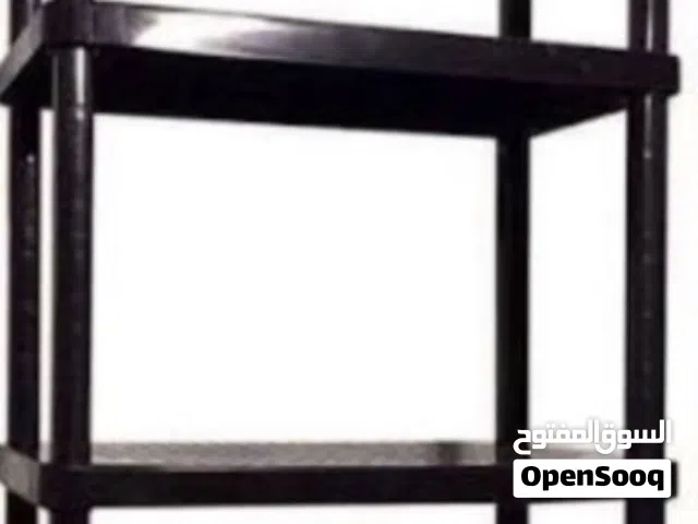 رفوف بلاستك لون بني عدد 10