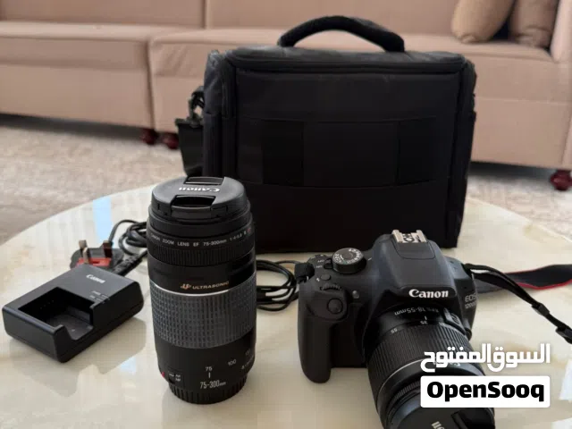 كاميرا كانون ios 1200D مع عدسة اضافيط