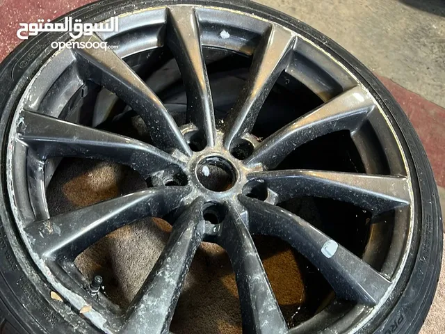 للبيع رينقات انفنتي معاه التواير مقاس 19 Infinity wheels for sale with tyres size 19