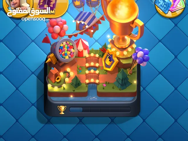 حساب كلاش رويل arena 21 8k
