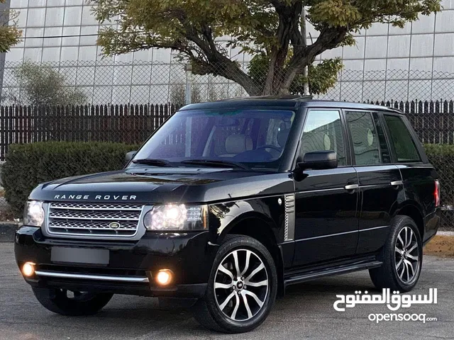 رنج روفر موديل 2006 محوّل 2012 Autobiography لون اسود مالك ثاني فل كامل بحال الوكالة للبيع .