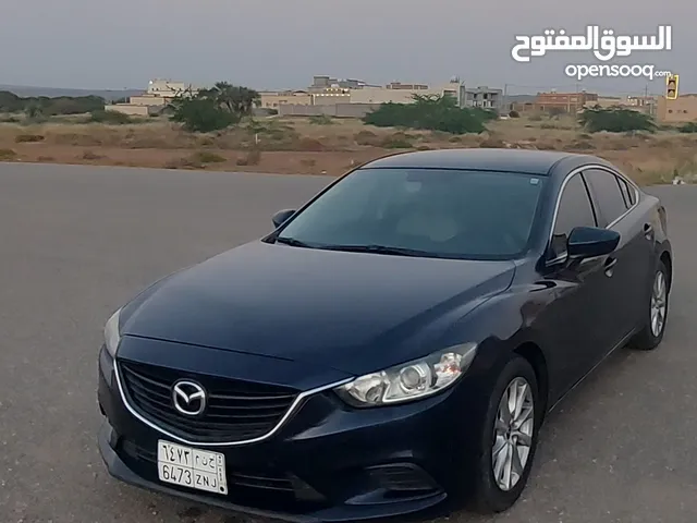 Mazda 6 2016 sedan dark blue