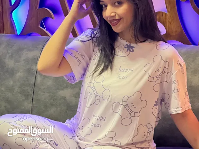*من اجمل و ارقة الموديلات* *بيجامة نسواني* *كتير حلوي و مميزة* *القماش : قطن