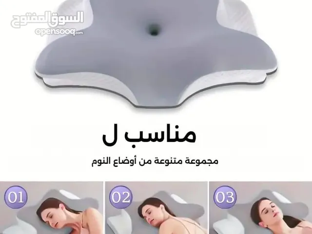 مخدة النجمة الطبية الاصلية مصممة خصيصًا لتوفير الدعم الأمثل لرقبتك وعمودك الفقري.