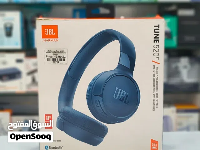 JBL Harman Tune 520BT Wireless Over-Ear Headphone .New