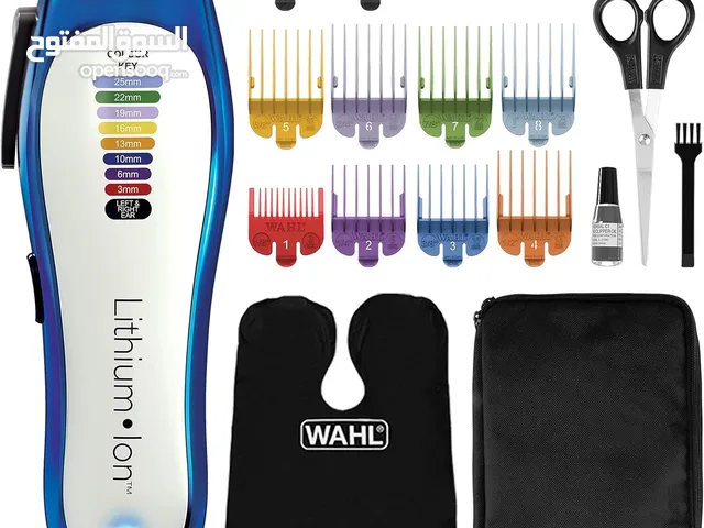 ماكنه حلاقه مميزه من شركة وال الامريكيه اصلي Wahl Colour Pro Cordless Clipper, Lithium Head Shaver