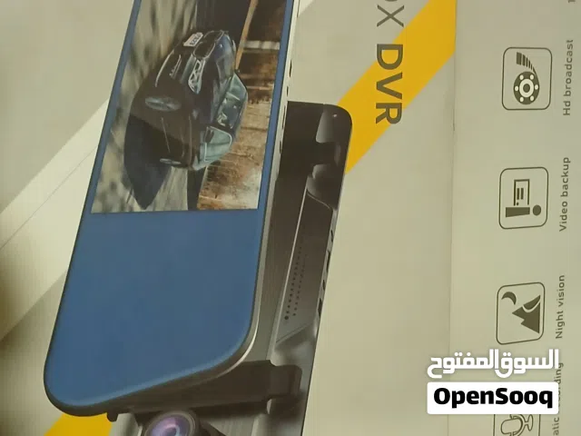 Front and rear touch screen car camera