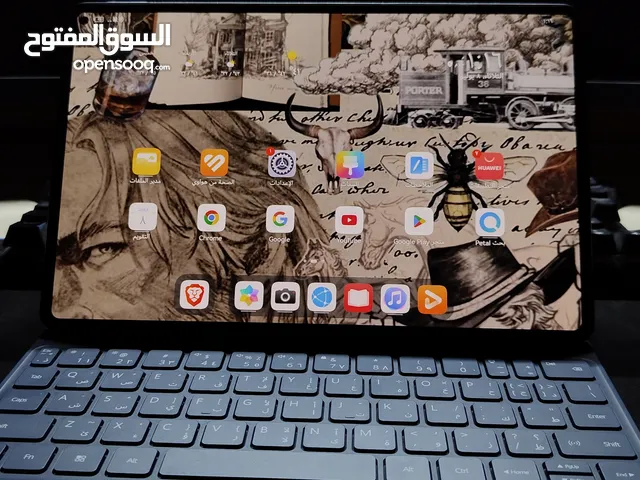 هواوي ميت باد برو 11.5 مع كيبورد وقلم هواوي الأصليات وكفر وشاحن 66W السعر قابل بالمعقول