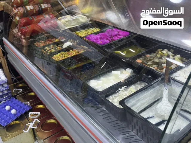ثلاجة دلي عفانه + ماكينة قهوه عفانه