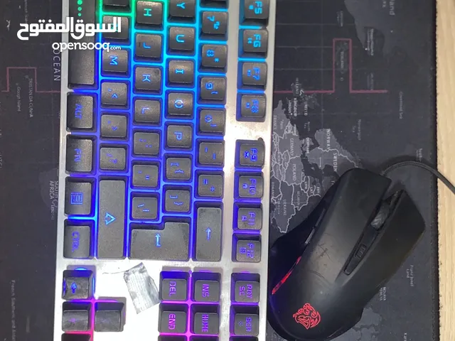 كيبورد من شركه Fantech مع ماوس مستعملين للبيع