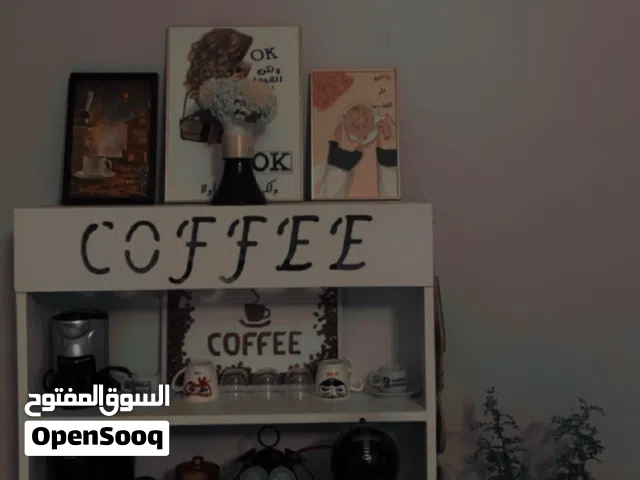طاوله كافي مع الدرج تحت