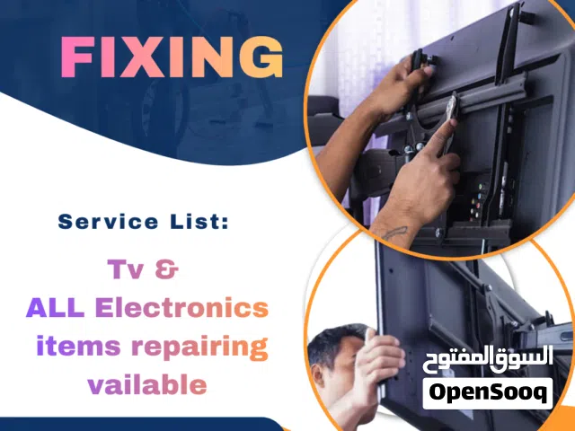 TV WALL MOUNT FIXING AVAILABLE