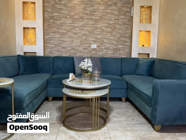 طقم كورنر + سجاد بحالة ممتازة