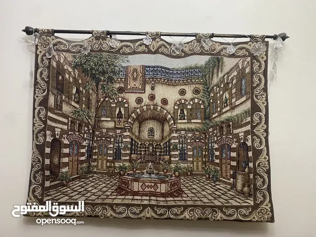 لوحات فنية جدارية كلاسيكية مميزة من الإمارات ولوحة تراثية  من تراث بيوت دمشق القديمة