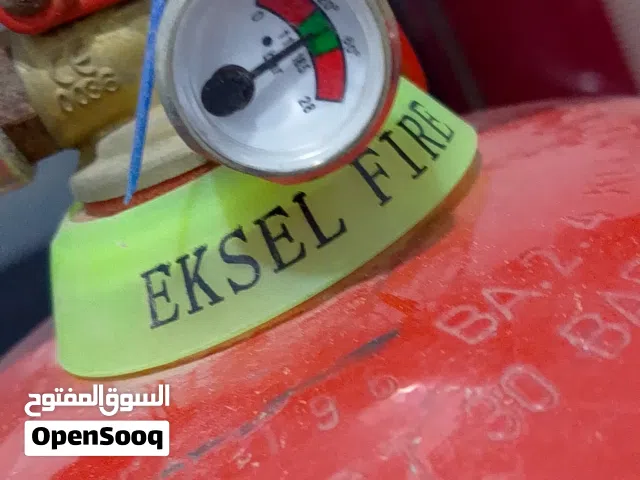2 اسطوانات اطفاء حريق 9 و 6 كيلو اصلية