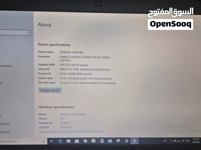Windows Dell for sale  in Zarqa