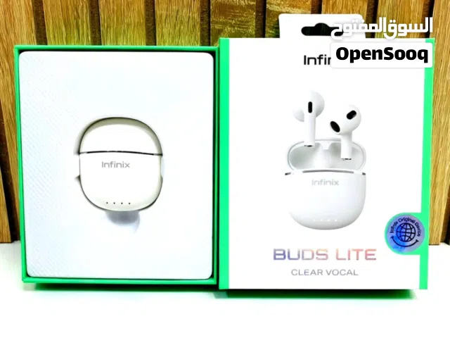 سماعة Infinix Buds Lite الأصلية نقاء صوت خيالي وتصميم يواكب أناقتك!