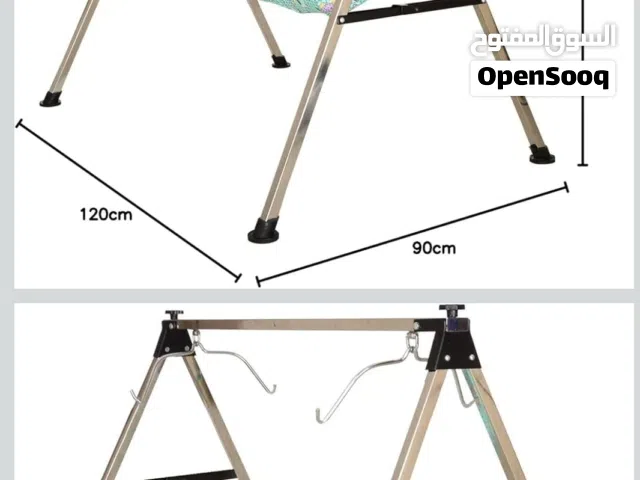 Stainless Steel Foldable & Portable Baby Cradle - in mint condition