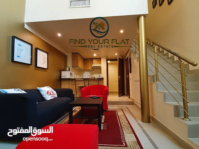 for rent one bedroom duplex fully furnished for expats onlyشقه غرف و صاله دوبلكس وافدين فقط