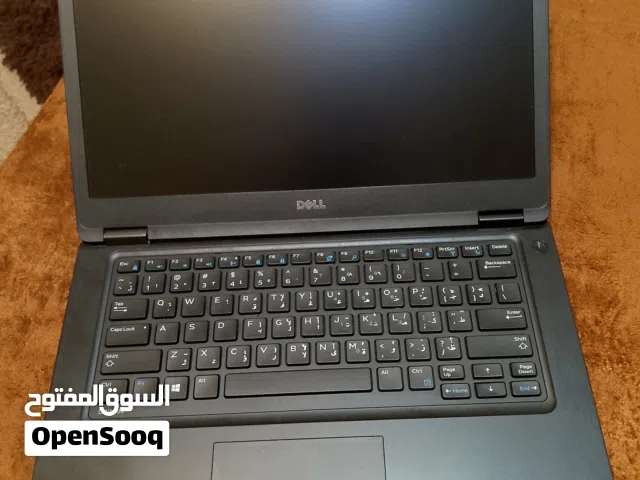لابتوب ديل موديل Latitude 5480 مستعمل بحالة ممتازة مع شاحن أصلي مناسب للدراسة
