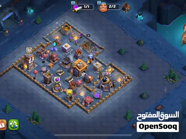 السلام عليكم حساب كلاش أوف كلانس للبيع