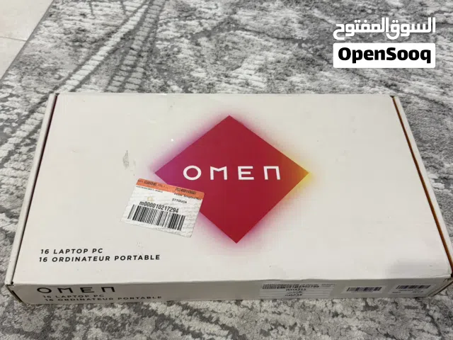 جهاز لابتوب جديد مش مفتوح بمواصفات خارقه HP OMEN 16-wf0083dx Gaming Laptop