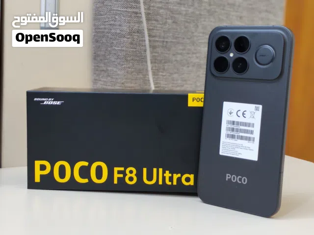 POCO F8 Ultra - 512GB اللون: أسود الذاكرة: 512GB نظافة  عدد دورات الشحن: 3 فقط مكان بغداد
