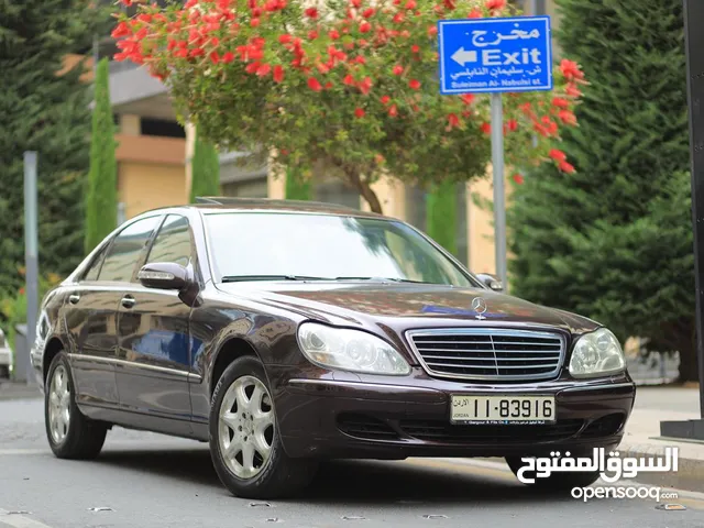 New Mercedes Benz S-Class in Amman