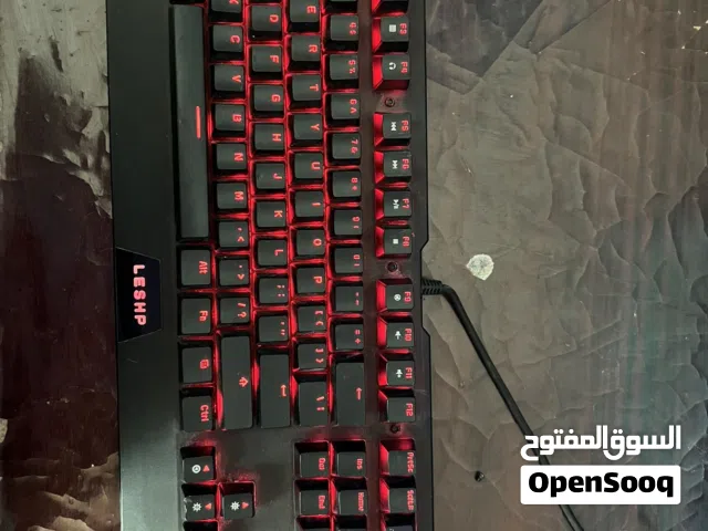 كيبورد مضيئ LESHP Blue Switch.للبيع