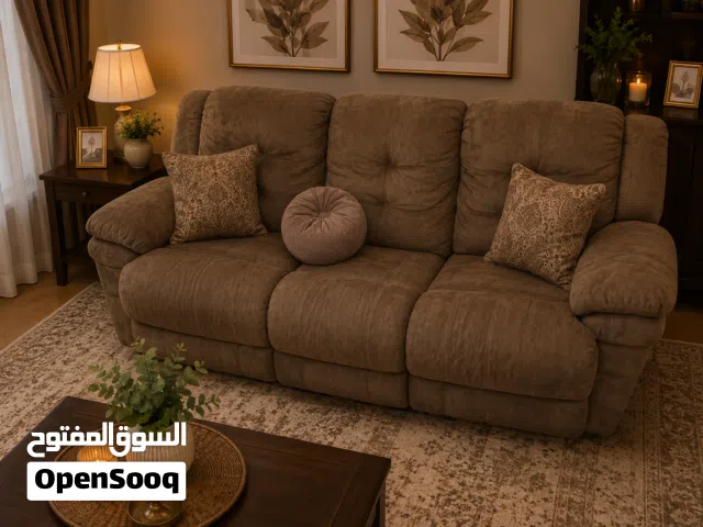 طقم كنب ريكلاينر امريكي 5 مقاعد