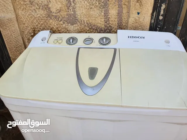 غسالة هدسون 12كيلو حجم وسيع وحقيقي قوي ممتاز وكفاءة معروف الهدسون مستخدم نظيف مضمون من أي خلل السعر