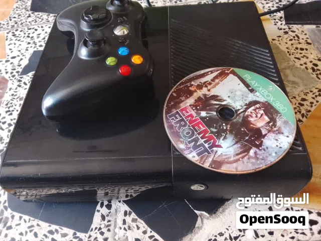 اكس بوكس 360 سوبر سلم شغال كامل ملحقات جوستك واحد كامل ملحقات وياة قرص ايشغل فقط اقراص السعر 100 ال