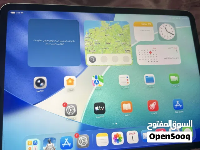 ايباد برو M2 للبيع بحاله ممتازة 256 جيجا 11 انش