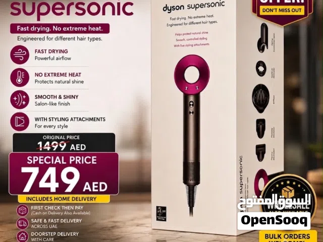 Dyson supersonic available another colors model-HD08.